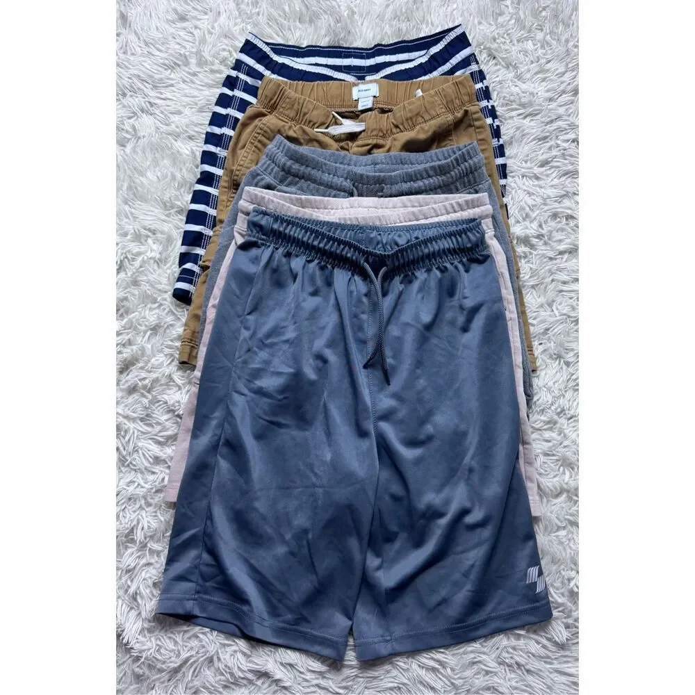 5 piece boys shorts bundle size L 10-12 by GAP, Wonder Nation, Children’s Place